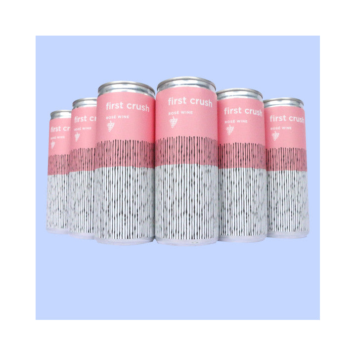 First Crush Cans - Rose 6 Pack