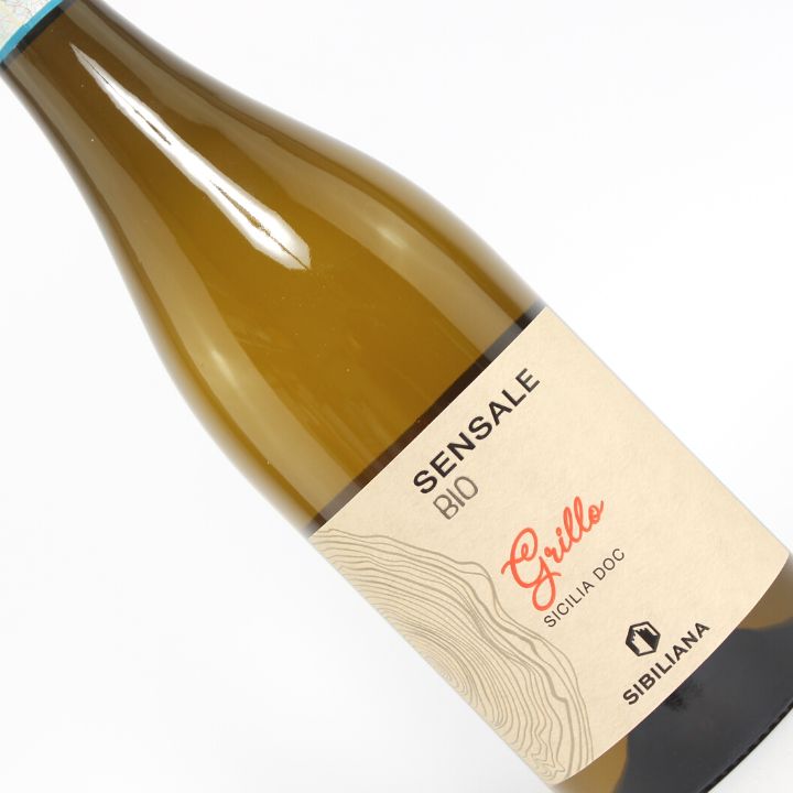 Reserve Wines Sensale Grillo Organic 2021 Bottle Image Close Up