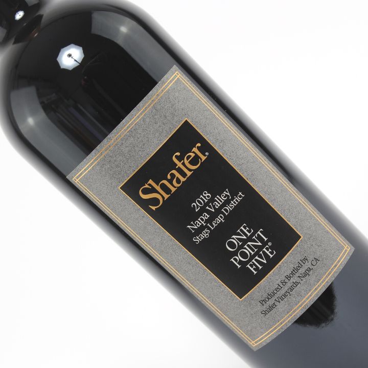 Reserve Wines | Shafer Vineyards, One Point Five 2018 Close Up