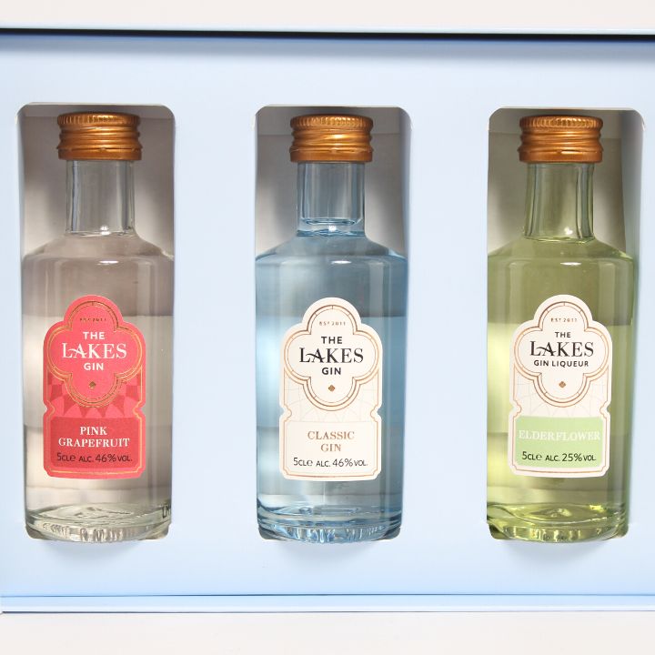The Lakes Gin Collection Gift Pack (3 x 5cl) Bottles