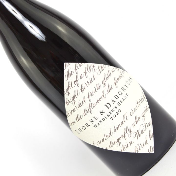 Thorne &amp; Daughters, Wanderer&#39;s Heart Cape Red Blend Close Up