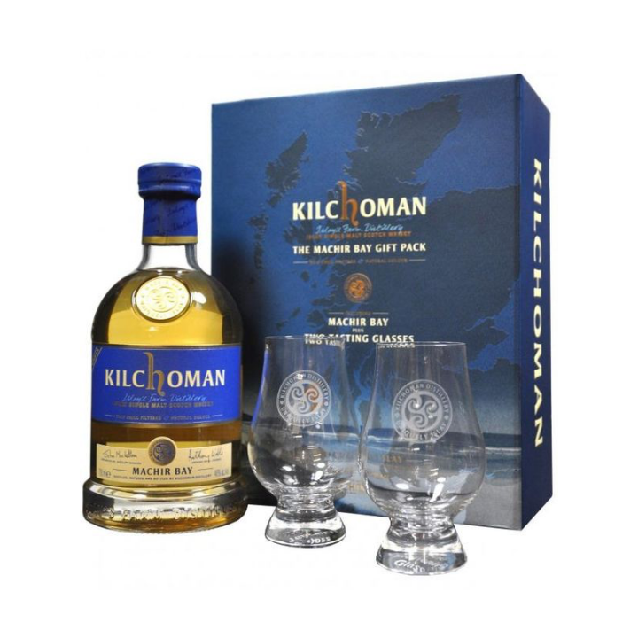Kilchoman Machir Bay Glass Gift Pack
