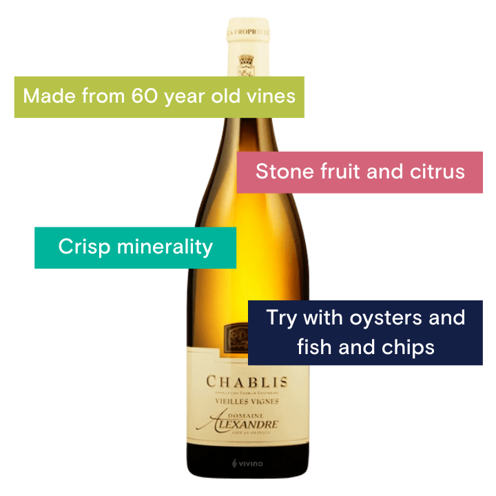 Domaine Alexandre, Chablis Vieilles Vignes 2022