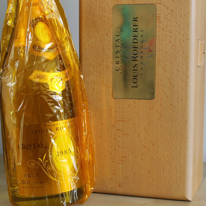 Louis Roederer Champagne, Cristal. Magnum. 1985